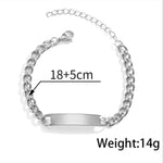 Unique Laser Engraved Eye Bracelet – Japanese Style Stainless Steel Jewelry for Couples