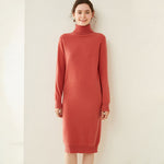 Cozy Elegance Knit Wool Skirt – Soft, Stylish, & Warm Bottoming Sweater Skirt for Women