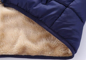 Children’s Lambskin Coat with Detachable Hood – Warm, Soft, and Stylish Winter Jacket for Kids Aged 3–8