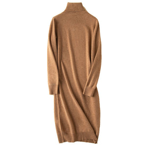 Cozy Elegance Knit Wool Skirt – Soft, Stylish, & Warm Bottoming Sweater Skirt for Women