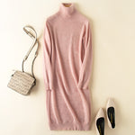 Cozy Elegance Knit Wool Skirt – Soft, Stylish, & Warm Bottoming Sweater Skirt for Women