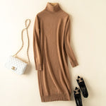 Cozy Elegance Knit Wool Skirt – Soft, Stylish, & Warm Bottoming Sweater Skirt for Women