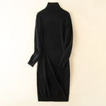 Cozy Elegance Knit Wool Skirt – Soft, Stylish, & Warm Bottoming Sweater Skirt for Women